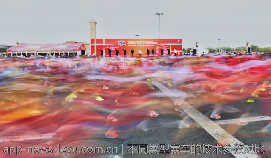 不同类型赛车的技术参数对比